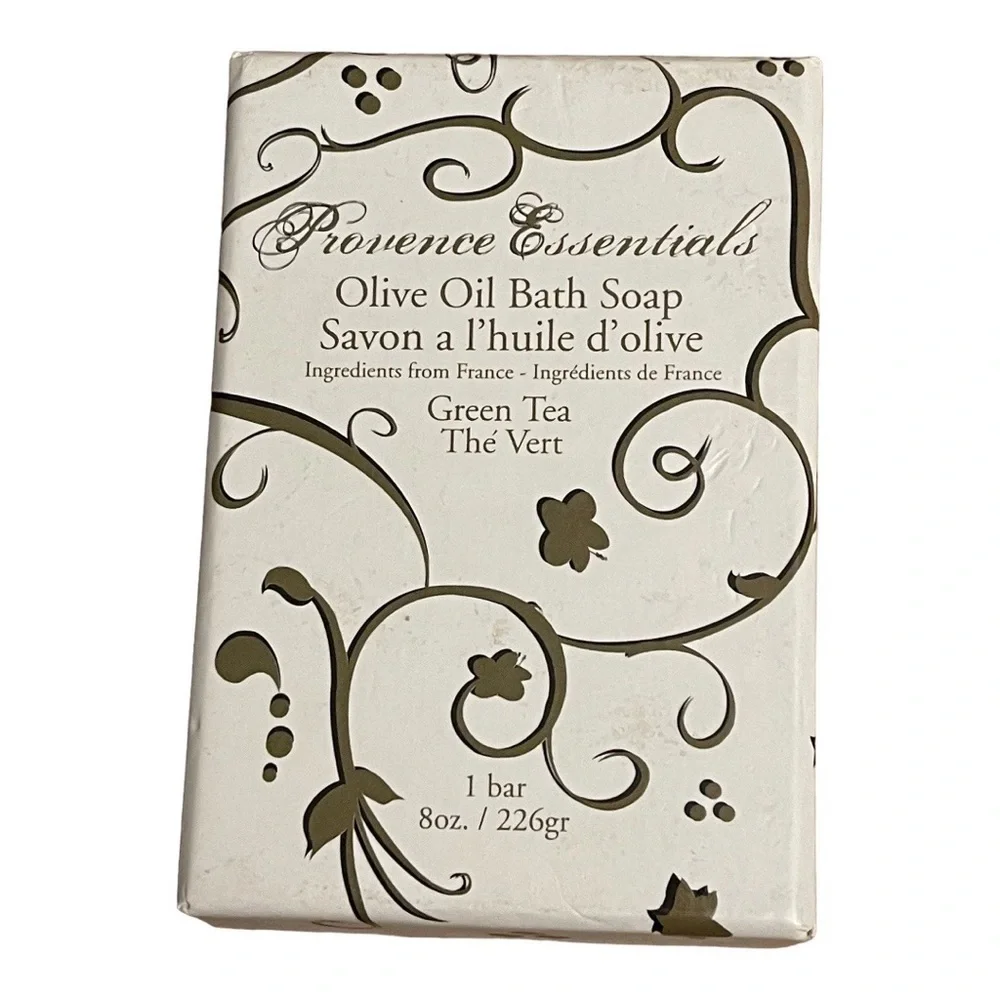 Provence Essentials Scented Green Tea Olive Oil Bath Soap - Picture 1 of 3